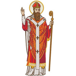 Embroidery Design Saint Boniface 38 Cm0