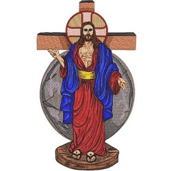 Embroidery Design Jesus Of The Holy Wounds 29 Cm