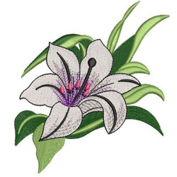 Embroidery Design Lily 3