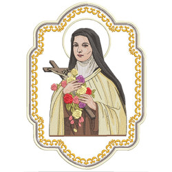 STANDARD SAINT LITTLE THERESE OF LISSIEUX