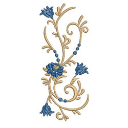 Diseño Para Bordado Ramo Floral 19 Cm