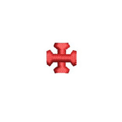 CROSS OF MALTA 1 CM