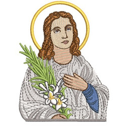 Embroidery Design Holy Marian Goretti