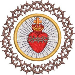 CROWN OF THORNS SACRED HEART