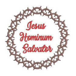 COROA COM IESUS HOMINUM SALVATOR