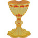 Chalice Set 36 Cm Wheat And Grapes Collection 2