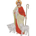 SET FOR EMBROIDERED GALLON JESUS GOOD SHEPHERD