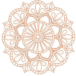 Diseño Para Bordado Mandala 21