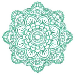 Diseño Para Bordado Mandala 26