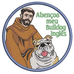 ST FRANCIS BLESS MY BULLDOG PT