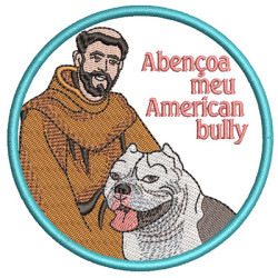 ST FRANCIS BLESS MY AMERICAN BULLY PT