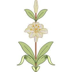 Embroidery Design Lírio 5