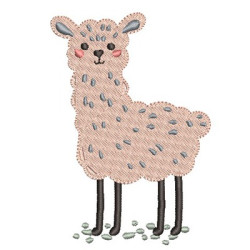 Embroidery Design Llama 2