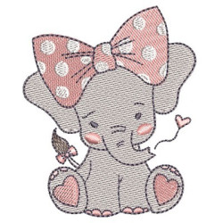 LADY GIRL ELEPHANT