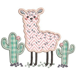 LLAMA APPLIQUE