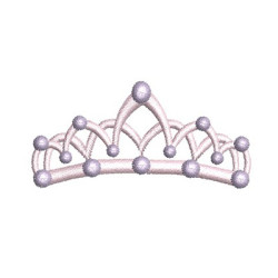 Embroidery Design Princess Crown