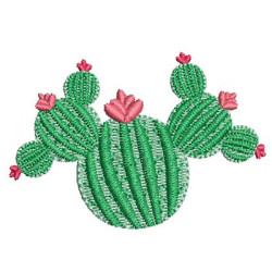 Matriz De Bordado Cactus 16