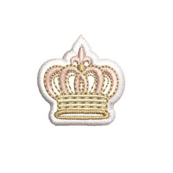 Embroidery Design Crown Patch 2 Cm