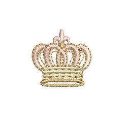 Embroidery Design Crown 2 Cm