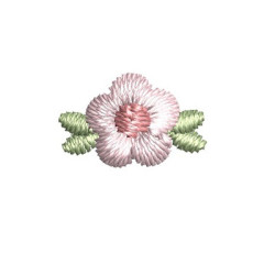Embroidery Design Small Flower 1