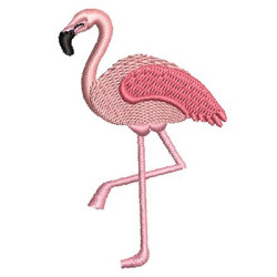 Diseño Para Bordado Flamingo 9