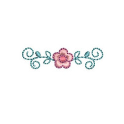 Embroidery Design Small Flower 6