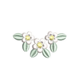 Embroidery Design Little Flowers Arrangement 6