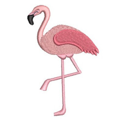 Diseño Para Bordado Flamingo 11