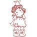 13 Bonecas Redwork