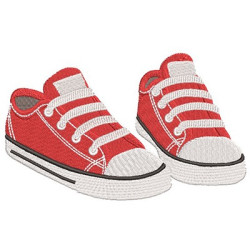 Embroidery Design Tennis Couple