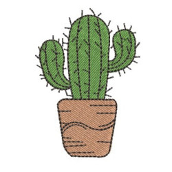 Matriz De Bordado Cactus 9
