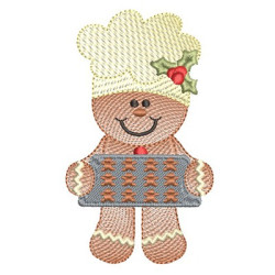 Embroidery Design Ginger Bread 11