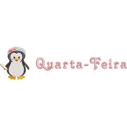 Matriz De Bordado Pinguim Quartafeira 2