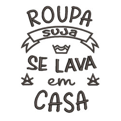 ROUPA SUJA SE LAVA EM CASA 2