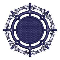Embroidery Design Frame Rudder 1