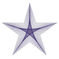 ESTRELA STRING ART 29 CM