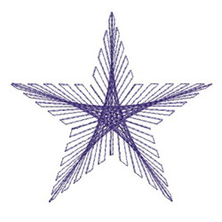 STAR STRING ART 9 CM