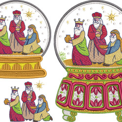 Embroidery Design 3 Wise Men