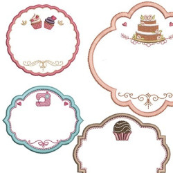 Embroidery Design Package 23 Frames For Custom