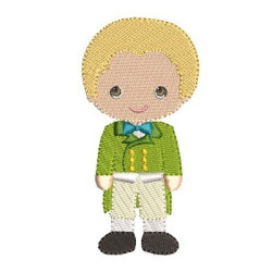 Embroidery Design Prince Cute 10