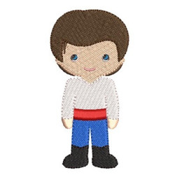 Embroidery Design Prince Cute 11