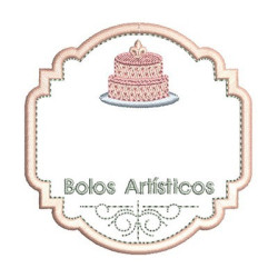 Matriz De Bordado Moldura Para Personalizar Bolos Artísticos