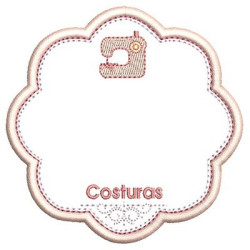 Matriz De Bordado Moldura Para Personalizar Costuras 2