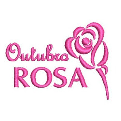 Matriz De Bordado Outubro Rosa 4