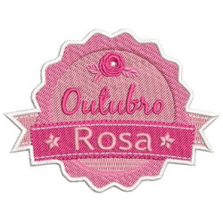 Matriz De Bordado Outubro Rosa 7