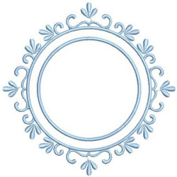 Embroidery Design Frame Provence 242