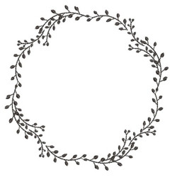 Diseño Para Bordado Marco Simple 10