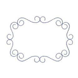 Embroidery Design Simple Frame 11