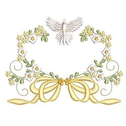 Embroidery Design Baptized Frame With Divine 9