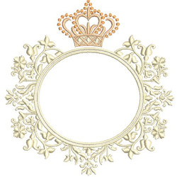 Diseño Para Bordado Marco Provenzal 255